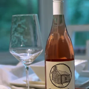 This Cabernet Franc-based Rosé offers delicate fruit notes, a dry finish, and stunning color—an artisan-crafted wine with structure and finesse. Cabernet Franc Rosé, Rosé wine Virginia, dry Rosé, small-batch Rosé, pink wine Virginia, Rosé with structure, vineyard Rosé, Cab Franc Rosé